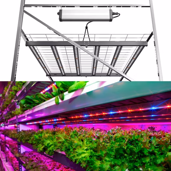 LED dobrável de alta potência cresce a luz 680W espectro completo Lm301b diodos reguláveis ​​plantas médicas LED cresce luzes